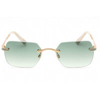 Prive Revaux Women's Sunglasses - Olive Lens Metal Rectangular Frame | DB Touch Olive ,