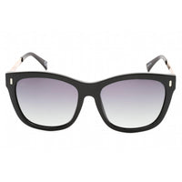 Prive Revaux Women's Sunglasses - Plastic Cat Eye Frame | On The Rocks Caviar Black ,