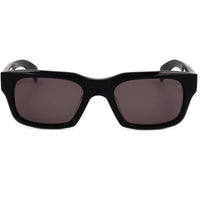 Rag and Bone Men's Sunglasses - Black Rectangular Frame Grey Lens | RNB5038/S 0807 ,