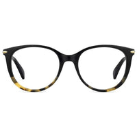 Rag and Bone Unisex Eyeglasses - Black Plastic Full Rim Round Frame | RNB3023 807 ,