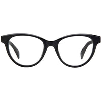 Rag and Bone Women's Eyeglasses - Black Plastic Full Rim Cat Eye Frame | RNB3048 0807 ,
