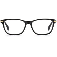 Rag and Bone Women's Eyeglasses - Black Plastic Full Rim Rectangular | RNB3031 0807 ,