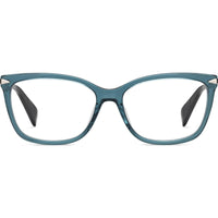 Rag and Bone Women's Eyeglasses - Blue Palladium Plastic Full Rim | RNB3010 0ECJ ,