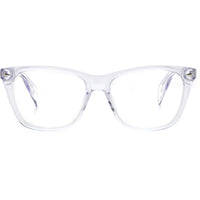 Rag and Bone Women's Eyeglasses - Crystal Plastic Full Rim Rectangular | RNB3013 0900 ,