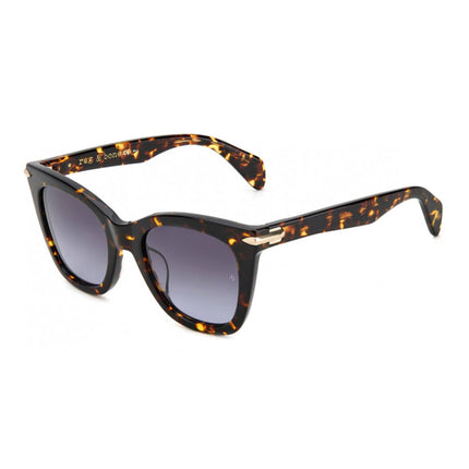Rag and Bone Women's Sunglasses - Dark Havana Brown Acetate Frame | RNB1029/G/S 0RZU ,