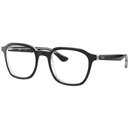 Ray Ban Men's Eyeglasses - Black Plastic Full Rim Square Frame | 0RX5390 2034 2034 ,