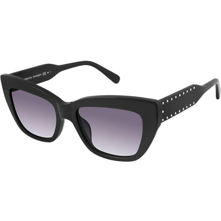 Rebecca Minkoff Women's Sunglasses - Black Frame Grey Lens | IMOGEN 1/G/S 0807/9O ,