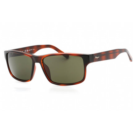 Salvatore Ferragamo Men's Sunglasses - Tortoise Plastic Full Rim Frame | SF960S 214 ,