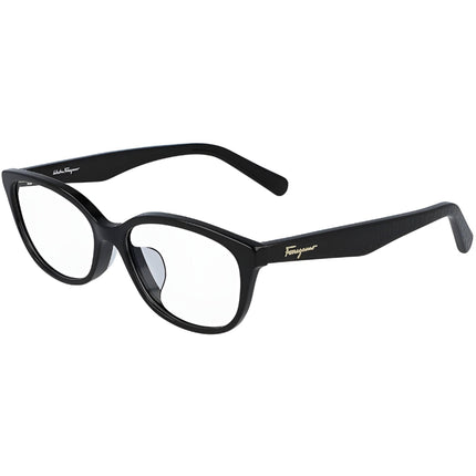 Salvatore Ferragamo Unisex Eyeglasses - Black Plastic Full Rim Frame | SF2857A 001 ,