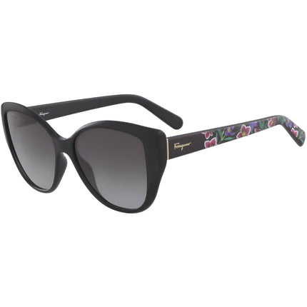 Salvatore Ferragamo Unisex Sunglasses - Grey Full Rim Frame Grey Lens | SF912S 057 ,