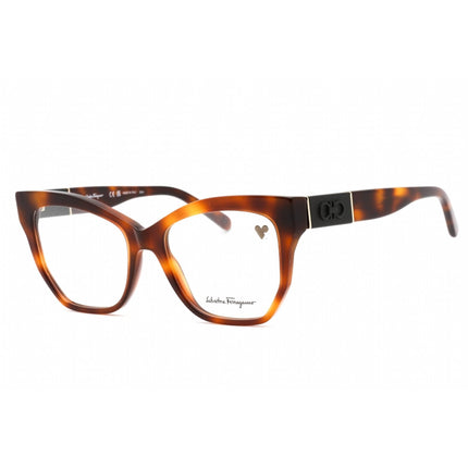 Salvatore Ferragamo Women's Eyeglasses - Tortoise Cat Eye Frame | SF2936 240 ,