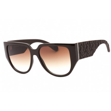 Salvatore Ferragamo Women's Sunglasses - Dark Brown Frame Brown Lens | SF1088SE 208 ,