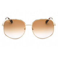 Salvatore Ferragamo Women's Sunglasses - Gold/Tokyo Tortoise Metal Frame | SF277S 741 ,