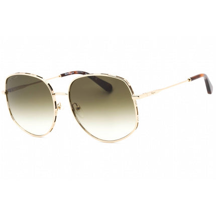 Salvatore Ferragamo Women's Sunglasses - Gold/Tortoise Full Rim Frame | SF277S 723 ,