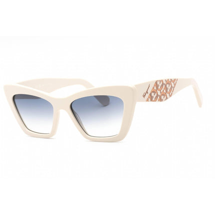 Salvatore Ferragamo Women's Sunglasses - Ivory Frame Blue Gradient Lens | SF1081SE 103 ,