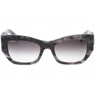 Salvatore Ferragamo Women's Sunglasses - Marble Grey Full Rim Cat Eye | SF1059S 028 ,