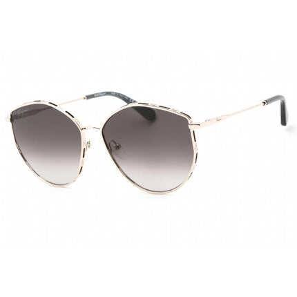 Salvatore Ferragamo Women's Sunglasses - Rose Gold/Grey Full Rim Frame | SF264S 785 ,