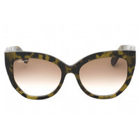 Salvatore Ferragamo Women's Sunglasses - Tortoise Green Cat Eye Frame | SF1061S 246 ,