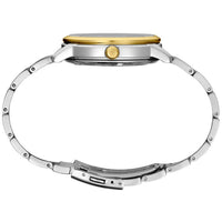Seiko Men's Automatic Watch - Essentials Silver Tone Dial Two Tone Bracelet | SRPH92 ,