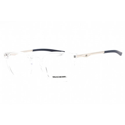 Skechers Men's Eyeglasses - Crystal Plastic Full Rim Rectangular Frame | SE3244 026 ,