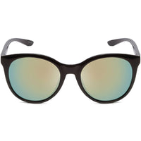 Smith Unisex Sunglasses - Black Full Rim Frame Green Mirror Lens | BAYSIDE 0807/QG ,