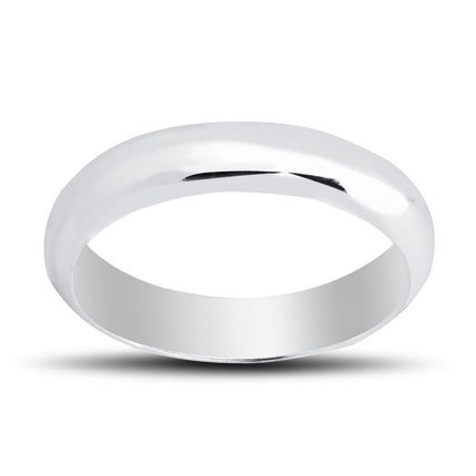 Sterling Silver 5mm Band Ring - R-05 ,