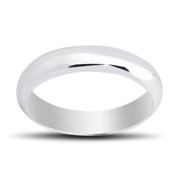Sterling Silver 5mm Band Ring - R-05 ,