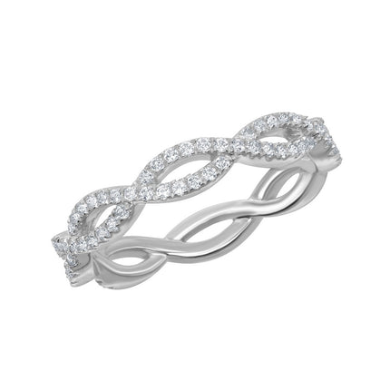 Women's Ring - Sterling Silver Open Marquise Topaz, Size 8 | BLW-1774-8 ,