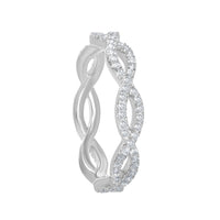 Women's Ring - Sterling Silver Open Marquise Topaz, Size 8 | BLW-1774-8 ,