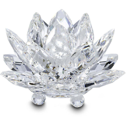 Swarovski Candle Holder - Waterlily Clear Crystal | 5084103 ,