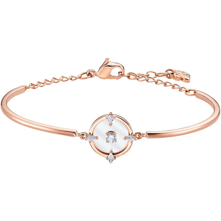 Swarovski Women's Bracelet - North Rose Gold Round Glass and Crystals | 5552872 ,