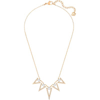 Swarovski Women's Necklace - Funk Rose Gold Plated with Square Cut Stones | 5241273 ,