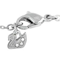 Swarovski Women's Necklace - Purple Amethyst Gemstone and Crystals Pendant | 5092185 ,