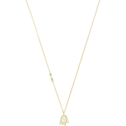 Swarovski Women's Pendant Necklace - Looney Tunes Tweety's Canary Cage | 5487549 ,