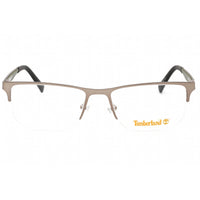 Timberland Men's Eyeglasses - Matte Gunmetal Metal Rectangular Frame | TB1709 009 ,
