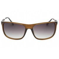 Timberland Men's Sunglasses - Shiny Crystal Green/Black Rubber Frame | TB9281 97D ,