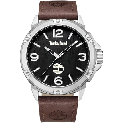 Timberland Men's Watch - Classic Brown Genuine Leather Strap Quartz | TDWGA9002201 ,
