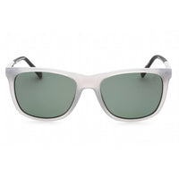 Timberland Unisex Sunglasses - Shiny Milky Grey with Matte Black Frame | TB9255 20R ,