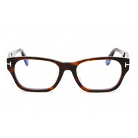 Tom Ford Men's Eyeglasses - Dark Havana Plastic Rectangular Frame | FT5781-D-B 052 ,