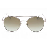 Tom Ford Men's Sunglasses - Shiny Light Ruthenium Metal Round Frame | FT0826-F 14Q ,