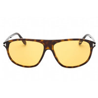 Tom Ford Men's Sunglasses - Tortoise Plastic Square Frame Brown Lens | FT1027 52E ,