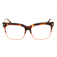 Tom Ford Women's Eyeglasses - Coloured Havana Full Rim Rectangular | FT5768-B 055 ,