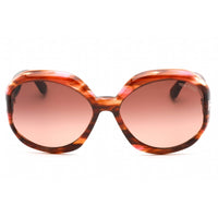 Tom Ford Women's Sunglasses - Colored Havana Frame Gradient Brown Lens | FT1011 55F ,