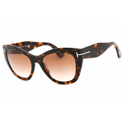 Tom Ford Women's Sunglasses - Coloured Havana Plastic Cat Eye Shape Frame | FT0940 55F ,