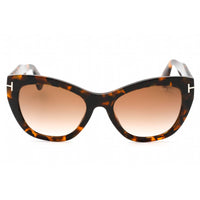 Tom Ford Women's Sunglasses - Coloured Havana Plastic Cat Eye Shape Frame | FT0940 55F ,