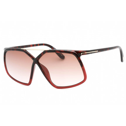 Tom Ford Women's Sunglasses - Havana Acetate Full Rim Rectangular Frame | FT1038 56Z ,