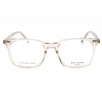 Tommy Hilfiger Men's Eyeglasses - Beige Plastic Rectangular Frame | TH 1942 010A 00 ,