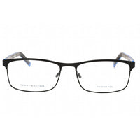Tommy Hilfiger Men's Eyeglasses - Black Blue Metal Rectangular Frame | TH 1740 00VK 00 ,