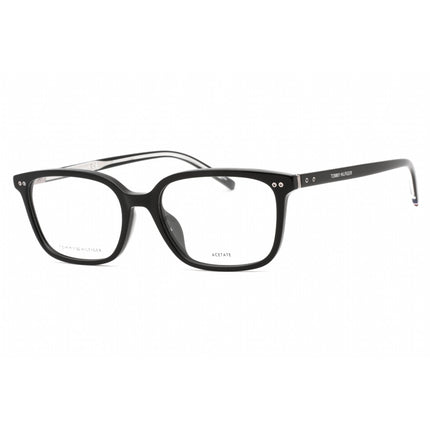 Tommy Hilfiger Men's Eyeglasses - Black Full Rim Rectangular Frame | TH 1870/F 0807 00 ,