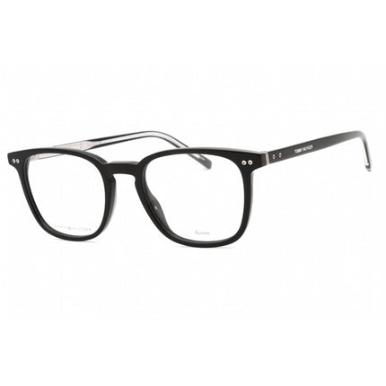 Tommy Hilfiger Men's Eyeglasses - Black Full Rim Square Shape Frame | TH 1814 0807 00 ,